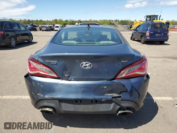 2013 Hyundai Genesis Coupe Premium z VIN KMHHT6KD1DU091383, wystawiony jako Copart lot #55207835 z przebiegiem 145 825 mil mil oraz Szkody całkowita. Historia ofert i sprzedaży dostępna na DreamBid. Obrazek 6.
