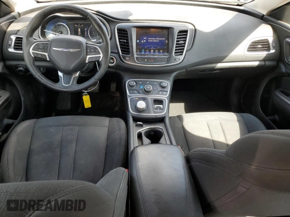 2015 Chrysler 200 Limited with VIN 1C3CCCAB4FN751091, listed as a Copart auction lot 52079915 with 123,711 mi miles and Salvage Title. Bid and sale history available at carsss.com. Image 8.