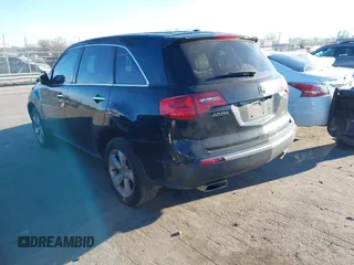 2010 Acura MDX Technology Pkg with VIN 2HNYD2H68AH523947, listed as a IAAI auction lot 41132813 with 185,187 mi miles. Bid and sale history available at carsss.com. Image 3.