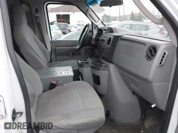 2011 Ford Econoline Cargo Commercial with VIN 1FTNE1EW1BDA17492, listed as a IAAI auction lot 41036647 with 242,810 mi miles and . Bid and sale history available at DreamBid. Image 5.