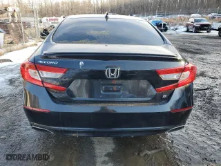 2020 Honda Accord Sedan Sport with VIN 1HGCV1F3XLA085595, listed as a Copart auction lot 86136864 with 0 mi miles and Salvage Title. Bid and sale history available at carsss.com. Image 6.
