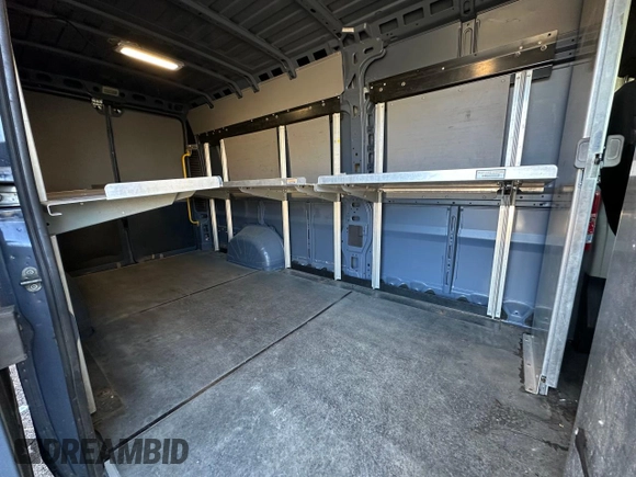 2020 Ram ProMaster Cargo with VIN 3C6URVJG1LE116990, listed as a Copart auction lot 53966915 with 61,813 mi miles and Clean Title. Bid and sale history available at carsss.com. Image 6.