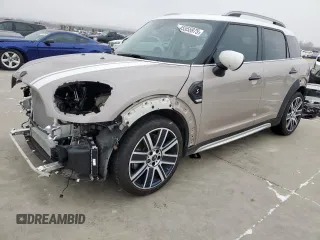 2022 MINI Countryman Cooper S with VIN WMZ53BR02N3N46333, listed as a Copart auction lot 45555975 with 25,303 mi miles and Clean title. Bid and sale history available at DreamBid. Image 1.