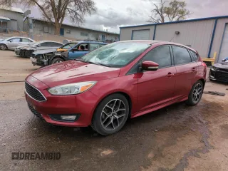 2015 Ford Focus SE with VIN 1FADP3K29FL261573, listed as a Copart auction lot 51258675 with 110,611 mi miles and Salvage Title. Bid and sale history available at carsss.com. Image 1.