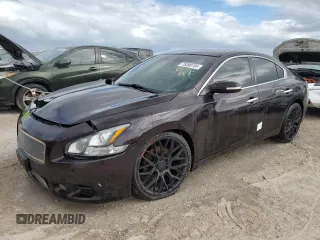 2014 Nissan Maxima S with VIN 1N4AA5AP5EC480302, listed as a Copart auction lot 75890184 with 74,541 mi miles and Non repairable. Bid and sale history available at DreamBid. Image 1.