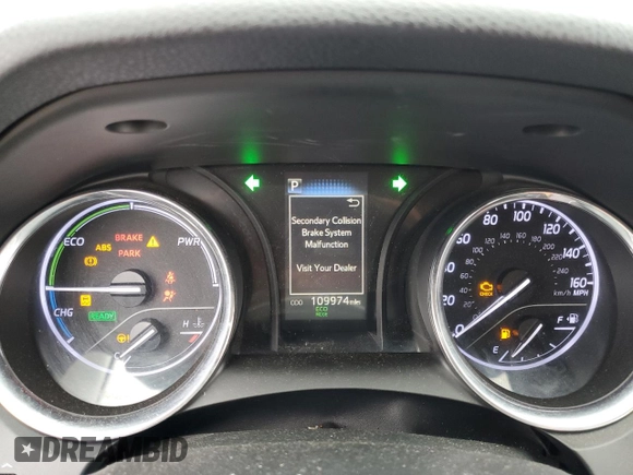 2019 Toyota Camry Hybrid LE z VIN 4T1B31HK3KU510488, wystawiony jako Copart lot #58350495 z przebiegiem 109 974 mil mil oraz Szkoda całkowita • Salvage title. Historia ofert i sprzedaży dostępna na DreamBid. Obrazek 9.