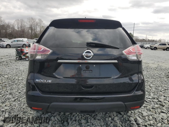 2015 Nissan Rogue SL with VIN 5N1AT2MV6FC809194, listed as a Copart auction lot 49916945 with 192,073 mi miles and Salvage Title. Bid and sale history available at carsss.com. Image 6.