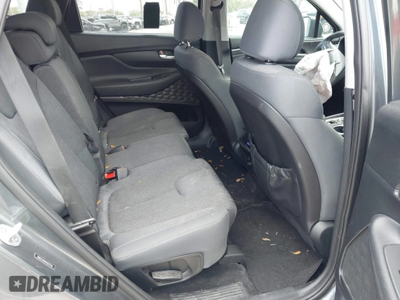 2019 Hyundai Santa Fe SE with VIN 5NMS23AD9KH037136, listed as a IAAI auction lot 41744001 with 150,745 mi miles. Bid and sale history available at carsss.com. Image 8.