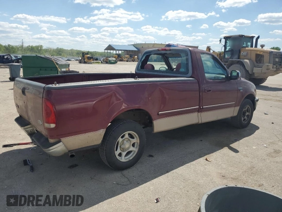 1998 Ford F-150 z VIN 1FTZF17W1WNA59477, wystawiony jako Copart lot #55849255 z przebiegiem 107 471 mil mil oraz Szkoda całkowita • Salvage title. Historia ofert i sprzedaży dostępna na DreamBid. Obrazek 3.