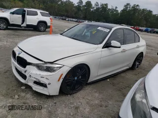 2017 BMW 3 Series 340i with VIN WBA8B3G54HNU35051, listed as a Copart auction lot 72220244 with Not Provided miles and Salvage Title. Bid and sale history available at carsss.com. Image 1.