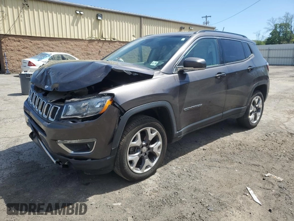2021 Jeep Compass Limited с VIN 3C4NJDCB7MT594652, выставлен на аукционе Copart как лот 55201025 с пробегом 79 474 миль миль и Списание • Salvage title. История ставок и продаж доступна на DreamBid. Изображение 1.