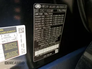 2018 Land Rover Discovery HSE Luxury with VIN SALRT2RV5JA078030, listed as a Copart auction lot 83476034 with 66,071 mi miles and Salvage Title. Bid and sale history available at DreamBid. Image 13.