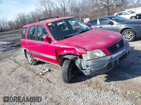 2001 Honda CR-V EX with VIN JHLRD18601C050474, listed as a IAAI auction lot 41553040 with 191,958 mi miles. Bid and sale history available at carsss.com. Image 1.