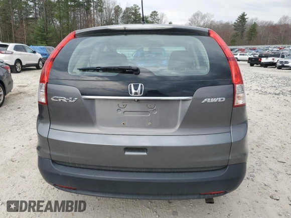 2014 Honda CR-V LX with VIN 2HKRM4H34EH693375, listed as a Copart auction lot 54354155 with 216,365 mi miles and Clean Title. Bid and sale history available at carsss.com. Image 6.