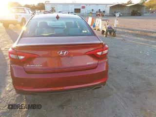 2015 Hyundai Sonata 2.4L SE with VIN 5NPE24AF2FH197761, listed as a IAAI auction lot 41088510 with 102,785 mi miles. Bid and sale history available at carsss.com. Image 17.