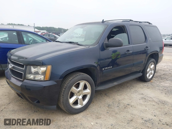 2007 Chevrolet Tahoe LT with VIN 1GNFC13067R417140, listed as a IAAI auction lot 42885810 with 243,470 mi miles and . Bid and sale history available at DreamBid. Image 2.