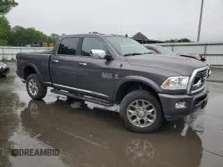 2018 Ram 2500 Limited z VIN 3C6UR5GL5JG289269, wystawiony jako Copart lot #59324035 z przebiegiem 94 266 mil mil oraz Szkoda całkowita • Salvage title. Historia ofert i sprzedaży dostępna na DreamBid. Obrazek 4.