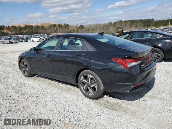 2023 Hyundai Elantra Limited with VIN KMHLP4AG6PU499056, listed as a Copart auction lot 49999395 with 24,421 mi miles and Salvage Title. Bid and sale history available at DreamBid. Image 2.