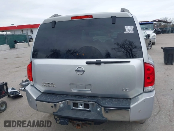 2004 Nissan Armada LE z VIN 5N1AA08BX4N707781, wystawiony jako IAAI lot #41887263 z przebiegiem 221 016 mil mil oraz . Historia ofert i sprzedaży dostępna na DreamBid. Obrazek 17.