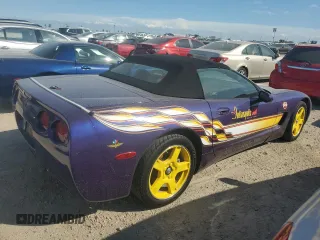 1998 Chevrolet Corvette with VIN 1G1YY32G3W5117020, listed as a Copart auction lot 74991374 with 0 mi miles and Salvage Title. Bid and sale history available at carsss.com. Image 3.