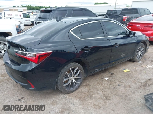 2019 Acura ILX Premium with VIN 19UDE2F7XKA014537, listed as a IAAI auction lot 42332128 with 38,577 mi miles and . Bid and sale history available at DreamBid. Image 4.