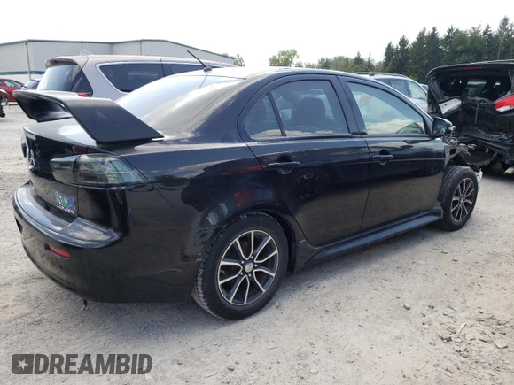 2017 Mitsubishi Lancer ES with VIN JA32V2FW6HU006700, listed as a Copart auction lot 65908123 with 61,160 mi miles. Bid and sale history available at carsss.com. Image 3.