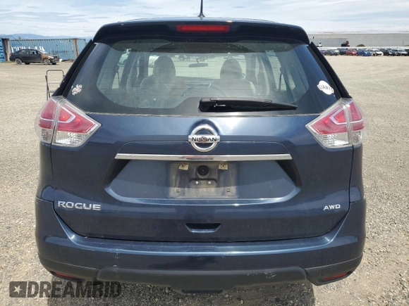 2016 Nissan Rogue SV z VIN 5N1AT2MVXGC765038, wystawiony jako Copart lot #57159415 z przebiegiem 135 163 mil mil oraz Szkoda całkowita • Salvage title. Historia ofert i sprzedaży dostępna na DreamBid. Obrazek 6.