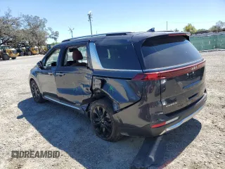 2023 Kia Carnival SX with VIN KNDNE5H39P6269124, listed as a Copart auction lot 49435825 with 22,107 mi miles and Salvage Title. Bid and sale history available at carsss.com. Image 2.