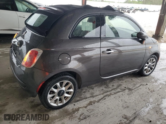 2017 FIAT 500 Pop z VIN 3C3CFFLR5HT530279, wystawiony jako Copart lot #59485155 z przebiegiem 121 630 mil mil oraz Szkoda całkowita • Salvage title. Historia ofert i sprzedaży dostępna na DreamBid. Obrazek 3.