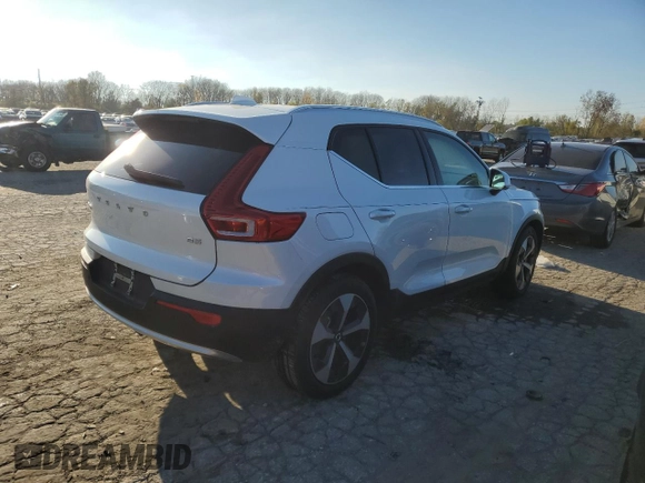 2023 Volvo XC40 Plus Bright Theme with VIN YV4L12UN9P2911905, listed as a Copart auction lot 79950284 with Not Provided miles and Salvage Title. Bid and sale history available at DreamBid. Image 3.