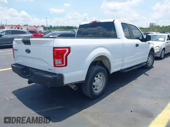 2016 Ford F-150 XL with VIN 1FTEX1CF1GKF86391, listed as a IAAI auction lot 42317910 with 158,753 mi miles and . Bid and sale history available at DreamBid. Image 4.