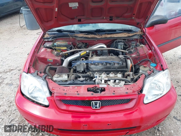 1999 Honda Civic DX with VIN 1HGEJ6129XL091348, listed as a IAAI auction lot 41817088 with 179,246 mi miles. Bid and sale history available at carsss.com. Image 10.