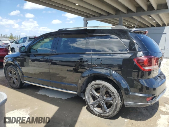 2018 Dodge Journey Crossroad with VIN 3C4PDCGG4JT517135, listed as a Copart auction lot 54603705 with 160,491 mi miles and Salvage title. Bid and sale history available at DreamBid. Image 2.