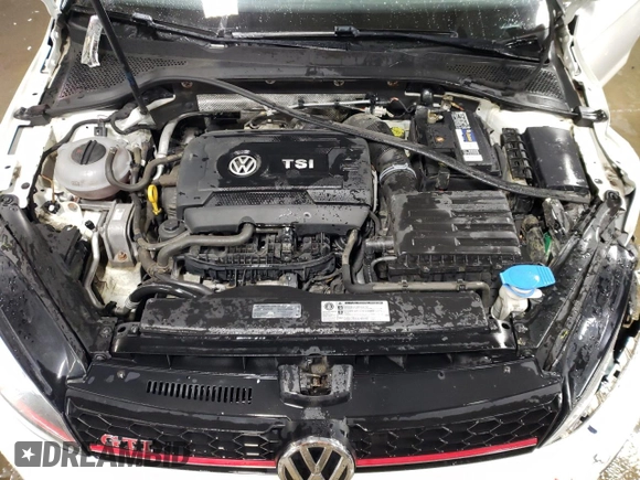 2017 Volkswagen Golf GTI Autobahn with VIN 3VW547AU8HM073563, listed as a Copart auction lot 80335064 with 63,730 mi miles and Salvage Title. Bid and sale history available at carsss.com. Image 11.