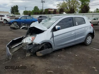 2015 Mitsubishi Mirage DE with VIN ML32A3HJXFH040880, listed as a Copart auction lot 56179865 with Not provided miles and Salvage title. Bid and sale history available at DreamBid. Image 1.