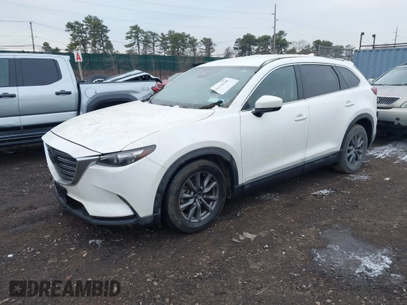 2022 Mazda CX-9 Sport with VIN JM3TCBBY8N0603392, listed as a IAAI auction lot 41170708 with 43,470 mi miles. Bid and sale history available at carsss.com. Image 2.