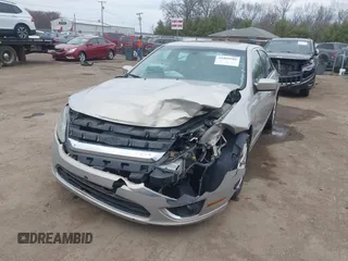 2010 Ford Fusion SEL with VIN 3FAHP0JGXAR119899, listed as a IAAI auction lot 41889286 with 159,834 mi miles. Bid and sale history available at carsss.com. Image 2.