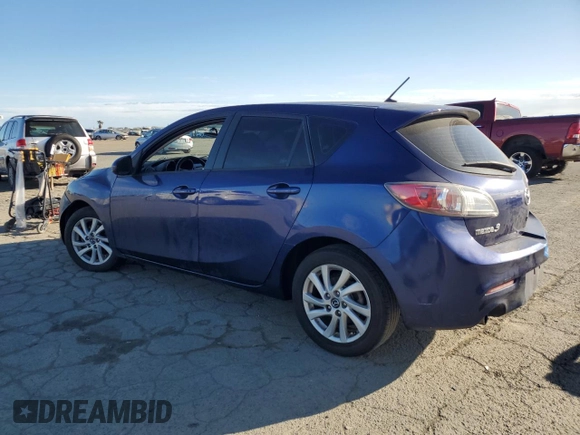 2013 Mazda 3 i Touring with VIN JM1BL1L81D1711486, listed as a Copart auction lot 48133775 with 179,398 mi miles and Salvage Title. Bid and sale history available at carsss.com. Image 2.