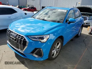 2019 Audi Q3 S line Premium Plus with VIN WA1EECF37K1064912, listed as a Copart auction lot 45035173 with 22,442 mi miles. Bid and sale history available at carsss.com. Image 1.