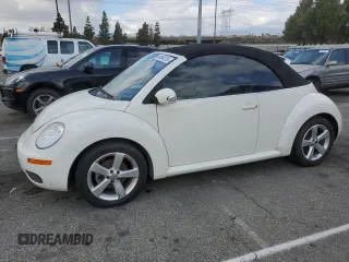 2007 Volkswagen Beetle with VIN 3VWFG31Y07M410653, listed as a Copart auction lot 44864215 with 163,204 mi miles and Clean Title. Bid and sale history available at DreamBid. Image 1.