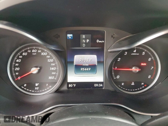 2019 Mercedes-Benz GLC 300 с VIN WDC0G4JB6KV167143, выставлен на аукционе Copart как лот 63610085 с пробегом 95 449 миль миль и Списание • Salvage title. История ставок и продаж доступна на DreamBid. Изображение 9.