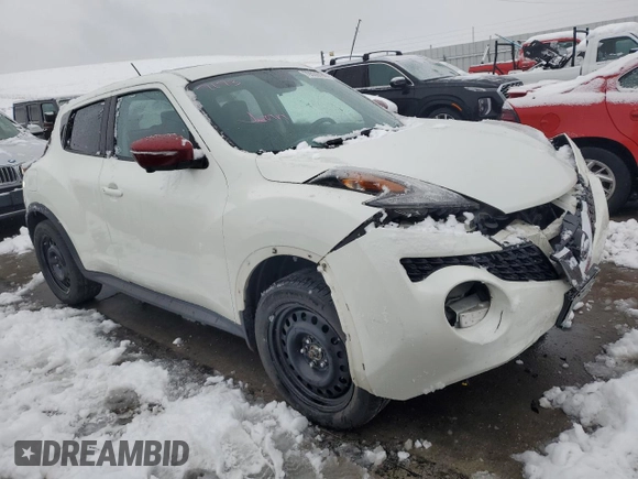 2016 Nissan Juke SL with VIN JN8AF5MV3GT651626, listed as a Copart auction lot 79559784 with 96,708 mi miles and Salvage Title. Bid and sale history available at DreamBid. Image 4.