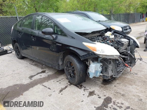 2012 Toyota Prius One with VIN JTDKN3DU4C1510262, listed as a IAAI auction lot 42114984 with 230,803 mi miles. Bid and sale history available at carsss.com. Image 1.