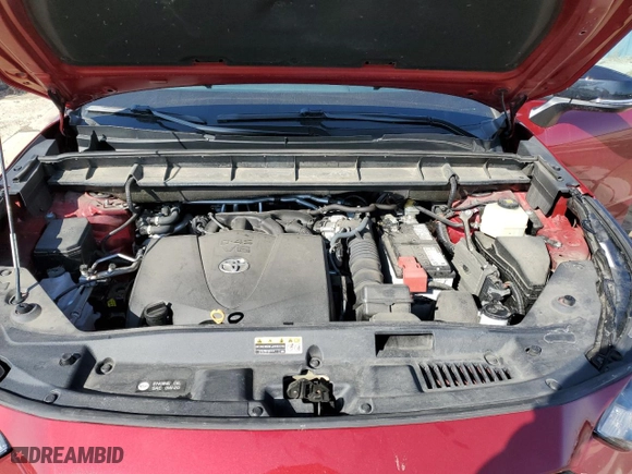 2021 Toyota Highlander XSE with VIN 5TDJZRBH8MS156274, listed as a Copart auction lot 48811775 with 36,585 mi miles and Salvage Title. Bid and sale history available at carsss.com. Image 12.