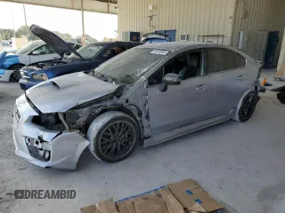 2017 Subaru WRX STI with VIN JF1VA2M6XH9817941, listed as a Copart auction lot 55410095 with 120,263 mi miles and Salvage title. Bid and sale history available at DreamBid. Image 1.