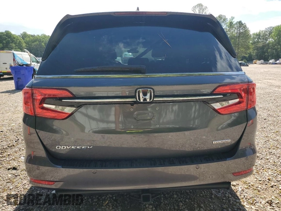 2024 Honda Odyssey Touring with VIN 5FNRL6H8XRB039009, listed as a Copart auction lot 56136305 with Not provided miles and Salvage title. Bid and sale history available at DreamBid. Image 6.