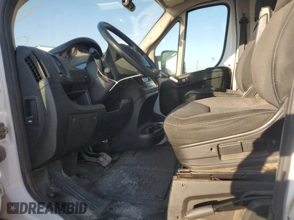2019 Ram ProMaster Cargo with VIN 3C6TRVCG3KE509798, listed as a Copart auction lot 75302784 with 254,796 mi miles and Salvage Title. Bid and sale history available at DreamBid. Image 7.