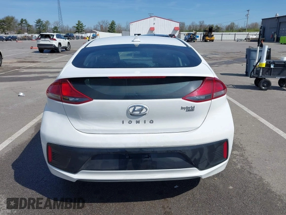 2019 Hyundai Ioniq Blue with VIN KMHC65LCXKU166533, listed as a IAAI auction lot 42090460 with 109,703 mi miles and . Bid and sale history available at DreamBid. Image 15.