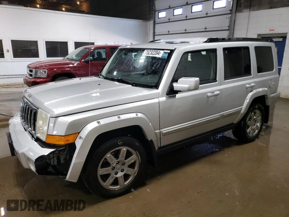 2010 Jeep Commander Limited с VIN 1J4RG5GT4AC115792, выставлен на аукционе Copart как лот 75232204 с пробегом 181 521 миль миль и Списание • Salvage title. История ставок и продаж доступна на DreamBid. Изображение 1.