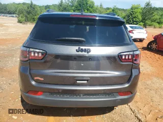 2021 Jeep Compass Altitude with VIN 3C4NJCBB5MT571365, listed as a Copart auction lot 56842455 with 82,118 mi miles and Salvage title. Bid and sale history available at DreamBid. Image 6.